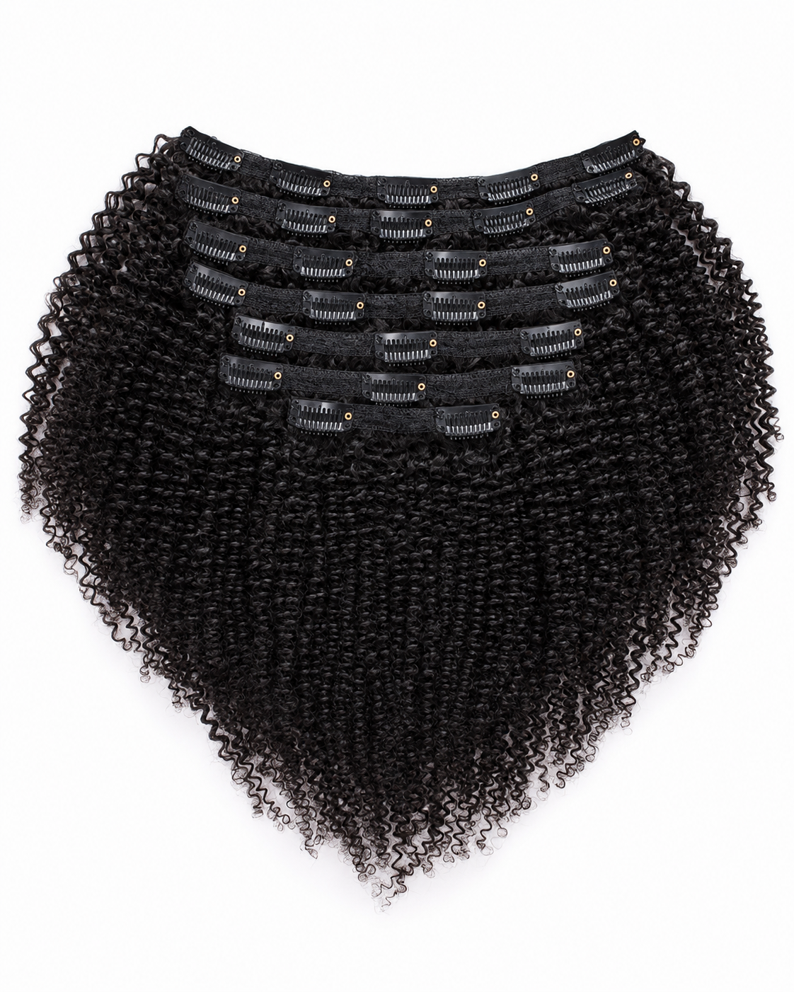Signature Coily Clip ins 200g